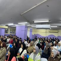 طلابنا في المحاضرة